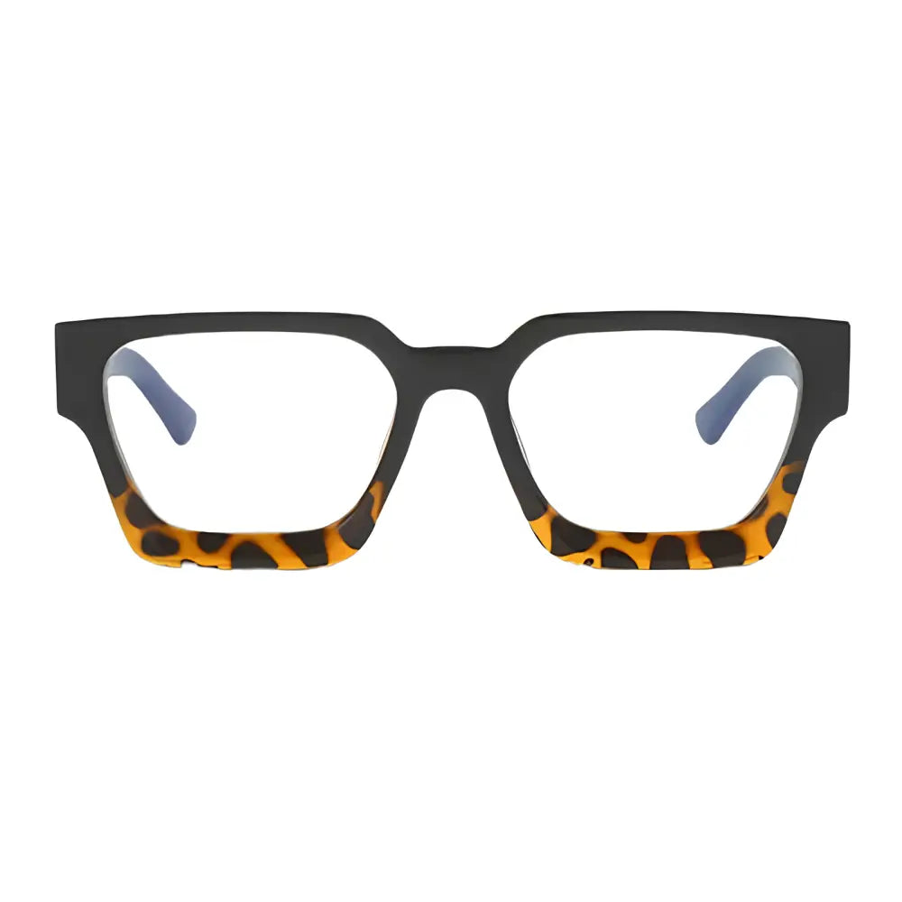 Óculos Mércia Preto/Leopardo 048